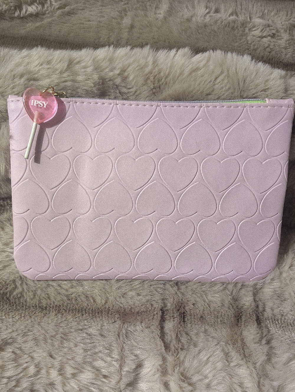 ipsy Light Pink Heart- Mystery Bag